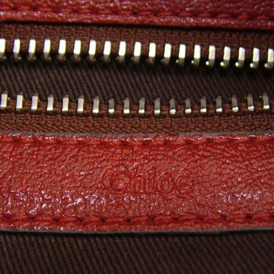 Chloe Leather Logo Bowler 8 of 10