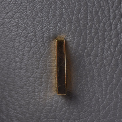 Hermes Taurillon Clemence Birkin 35 Etain 26 of 41