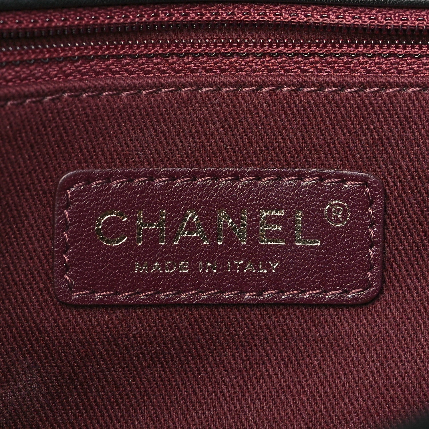 Chanel Glazed Calfskin Quilted Medium Perfect Edge Flap Black 6 of 11
