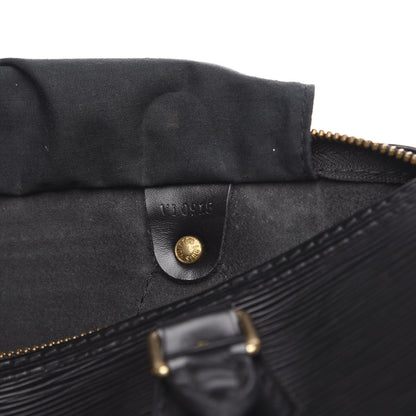 Louis Vuitton Epi Speedy 25 Black 6 of 11