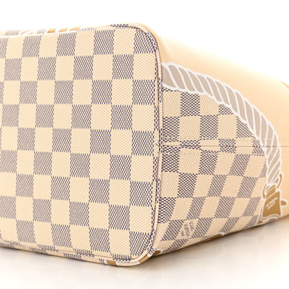 Louis Vuitton Damier Azur Nautical Neverfull MM 10 of 10