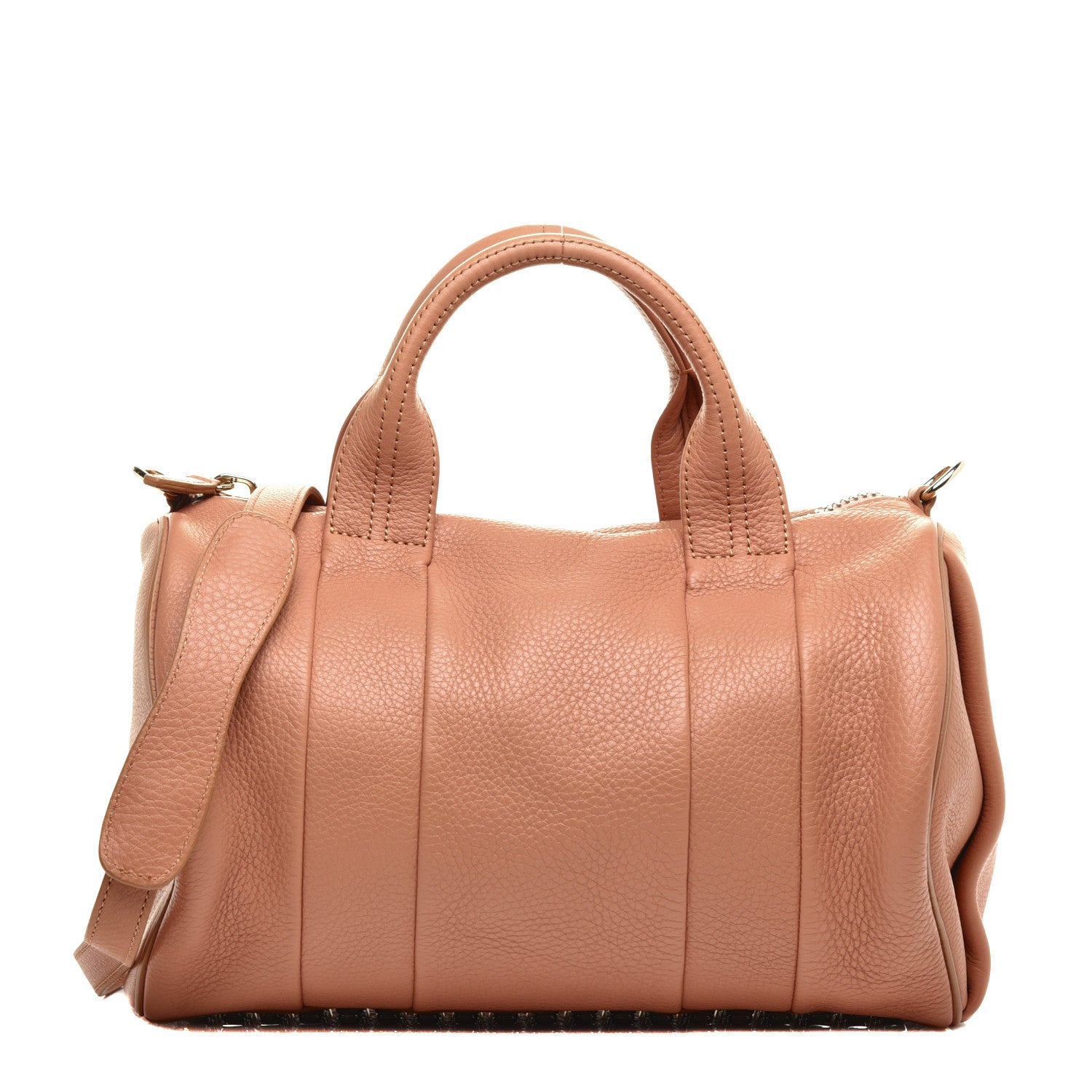 Alexander Wang Pebbled Lambskin Rocco Tan Pale Gold Hardware 1 of 10