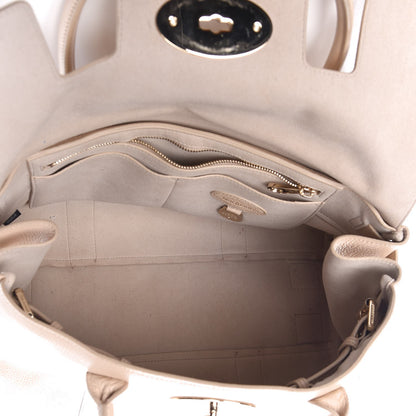 Mulberry Small Classic Grain Bayswater Buttercream 5 of 23