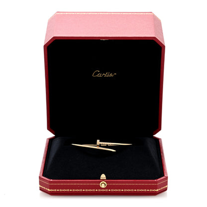 Cartier 18K Yellow Gold Small Juste Un Clou Bracelet 17 4 of 4