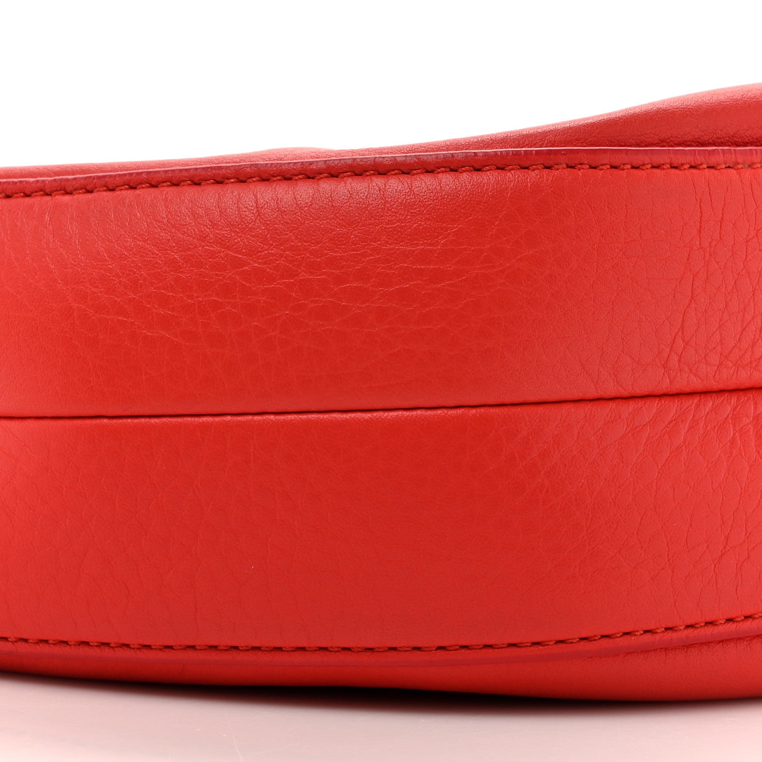 Celine Natural Calfskin Hobo Red 11 of 14