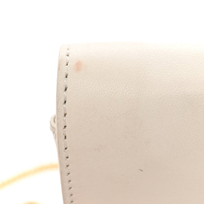 Versace Vitello Palazzo Medusa Evening Clutch Bag White 11 of 12