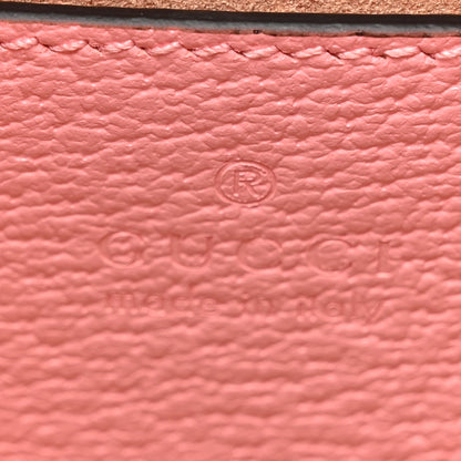 Gucci Textured Dollar Calfskin Web Mini Diana Tote Bag Wild Rose Black 6 of 19