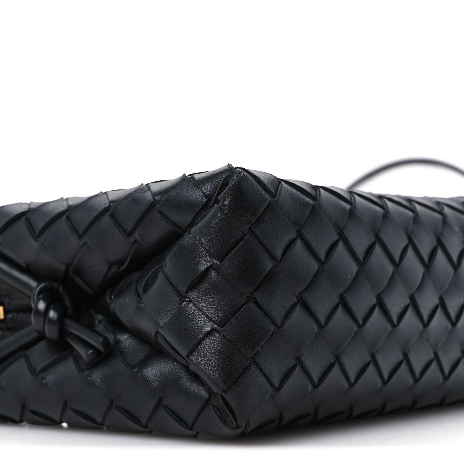 Bottega Veneta Nappa Intrecciato Small Loop Camera Bag Black 8 of 9