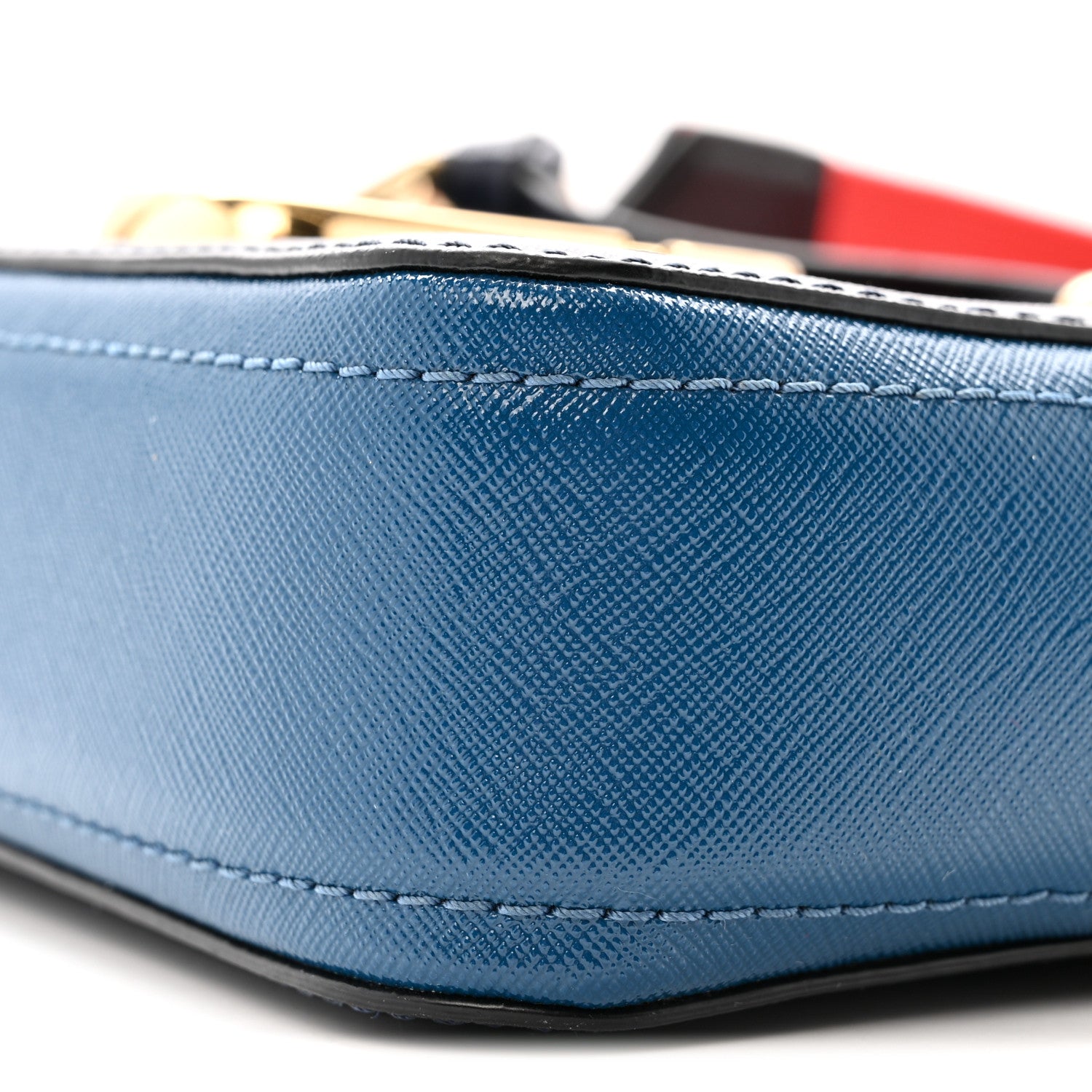 Marc Jacobs Saffiano Small Snapshot Camera Bag Navy Multicolor 11 of 16