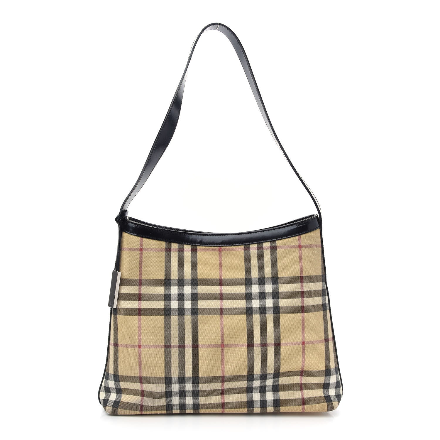 Burberry Vintage Check Shoulder Bag Black 1 of 8