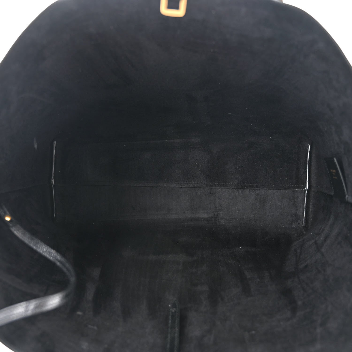 Saint Laurent Calfskin Large Shopping Tote Black 6 of 10