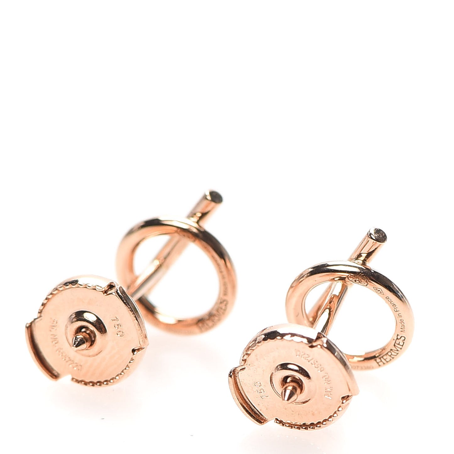 18K Rose Gold PM Echappee Earrings