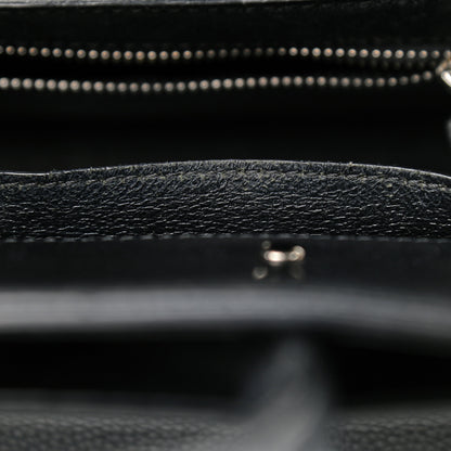 Givenchy Grained Calfskin Small Horizon Satchel Black 6 of 9