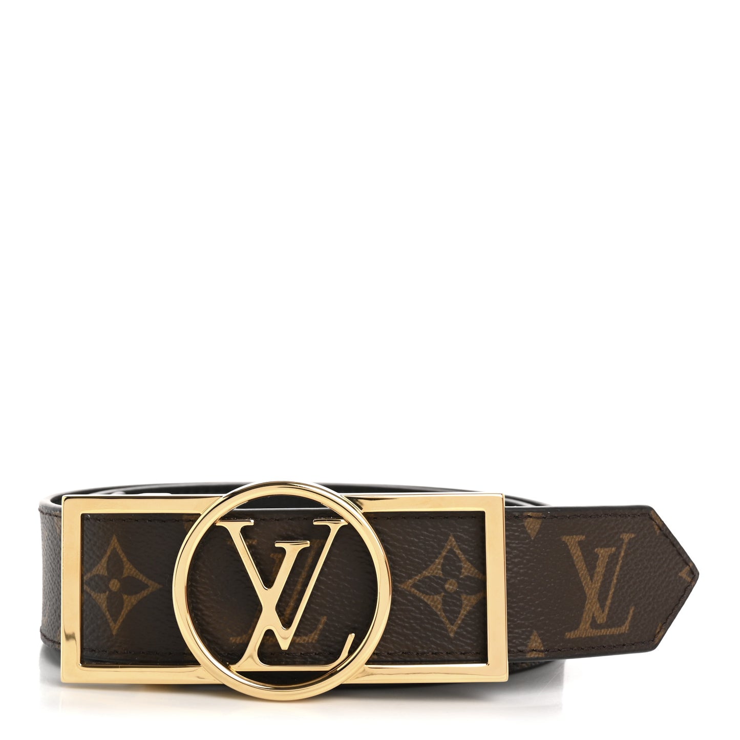 Monogram 25mm Dauphine Reversible Belt 80 32 Black