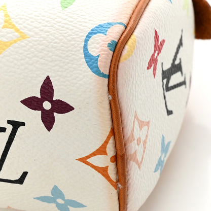 Louis Vuitton Monogram Multicolor Mini Sac HL Speedy White 10 of 12