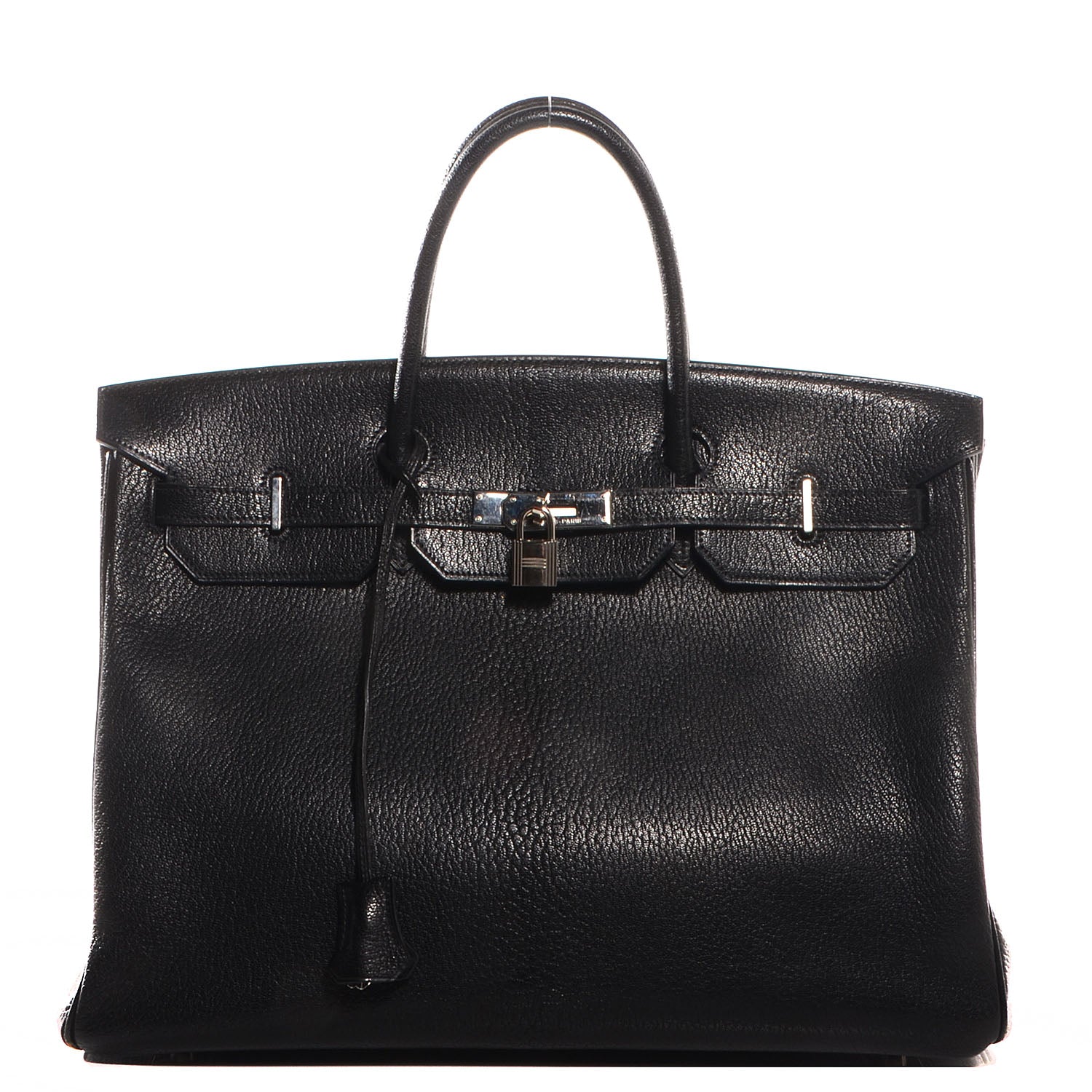 Hermes Chevre de Coromandel Birkin 40 Black 1 of 20