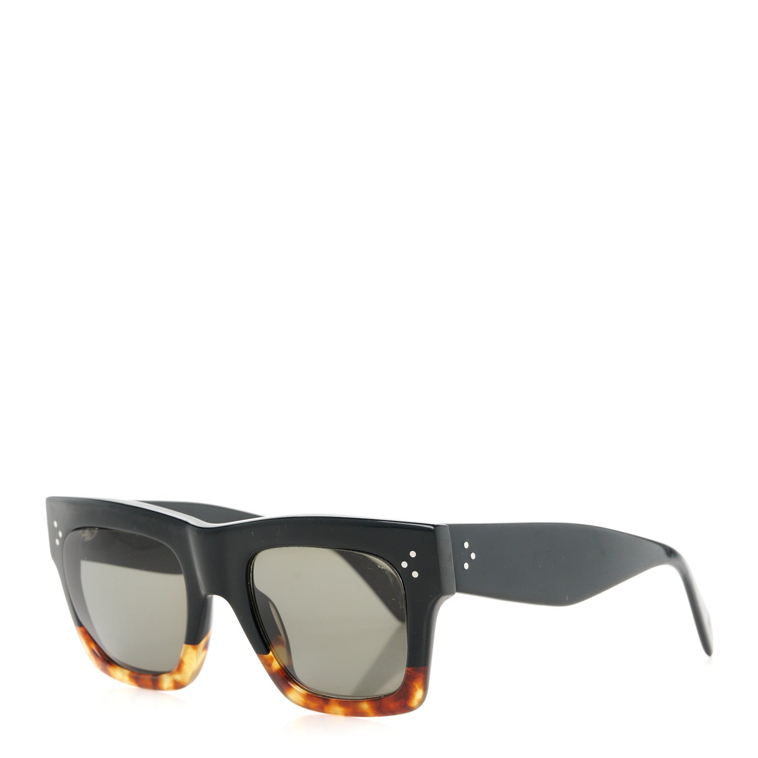 Celine Sunglasses CL 41054/S Black Havana 1 of 7