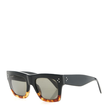 Celine Sunglasses CL 41054/S Black Havana 1 of 7