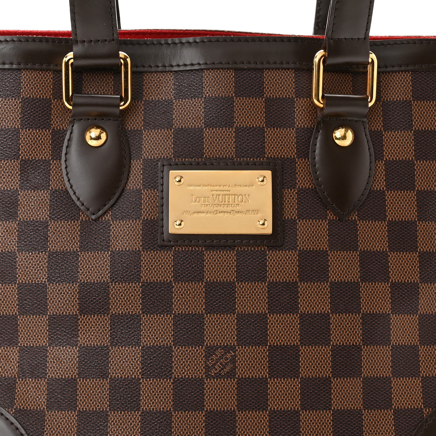 Louis Vuitton LOUIS VUITTON Damier Ebene Hampstead PM 6 of 8