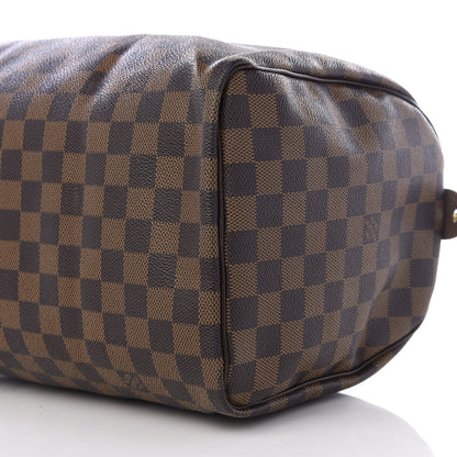 Louis Vuitton Damier Ebene Speedy 30 6 of 9