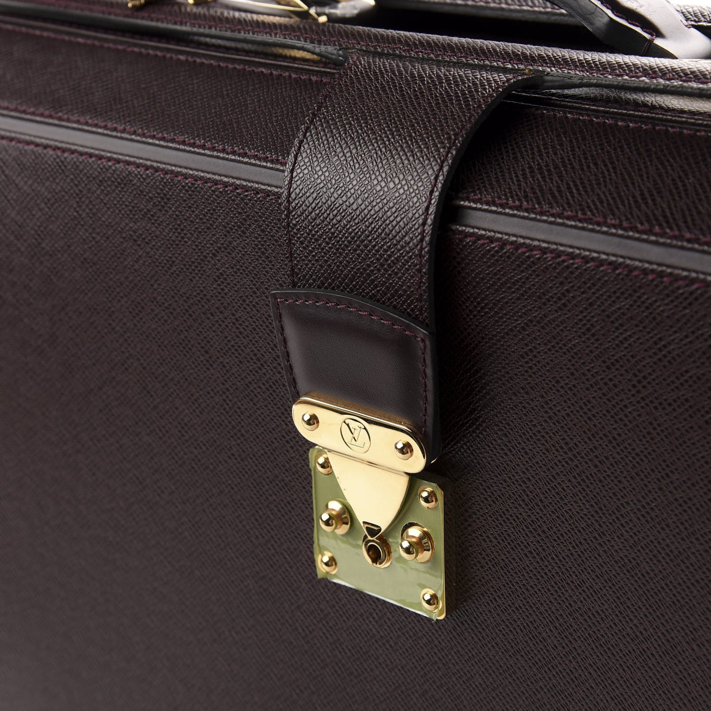 Taiga Pilot Case Oural Briefcase Acajou