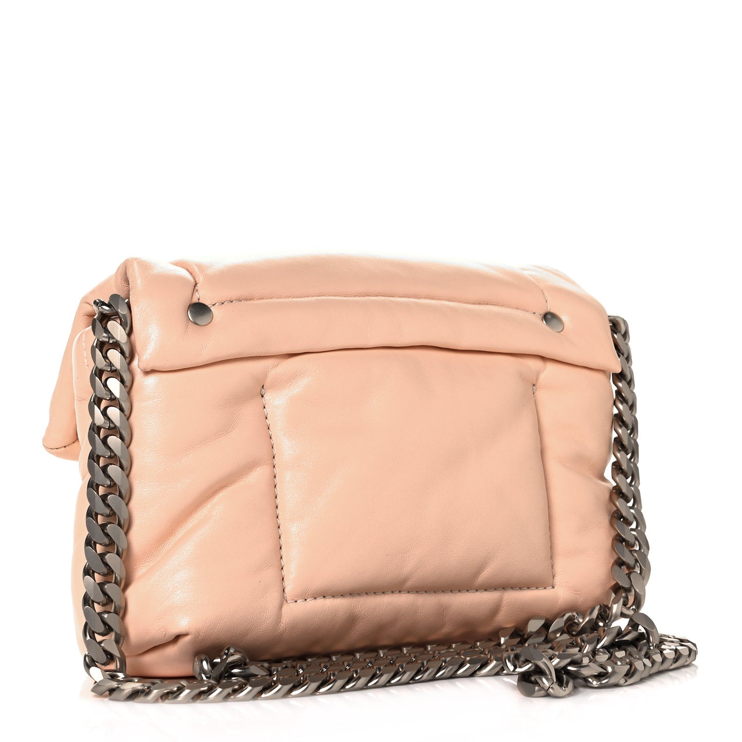 Lambskin PS Harris Small Shoulder Bag Peach