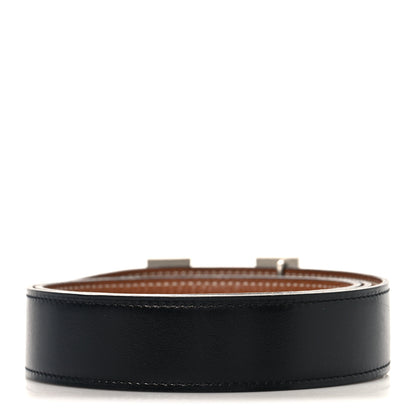 Hermes Box Togo 32mm H Belt 90 36 Black Gold 2 of 5