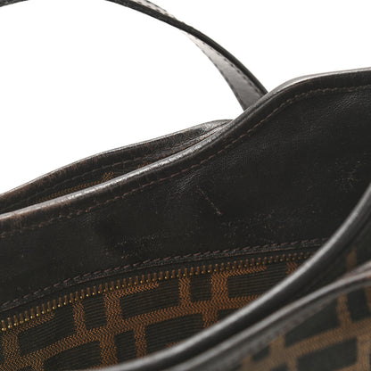 Fendi Zucca Small Chef Shopping Tote Tobacco Moro 20 of 20