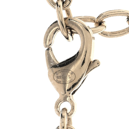 Chanel Resin Logo Choker Pink Black 6 of 6