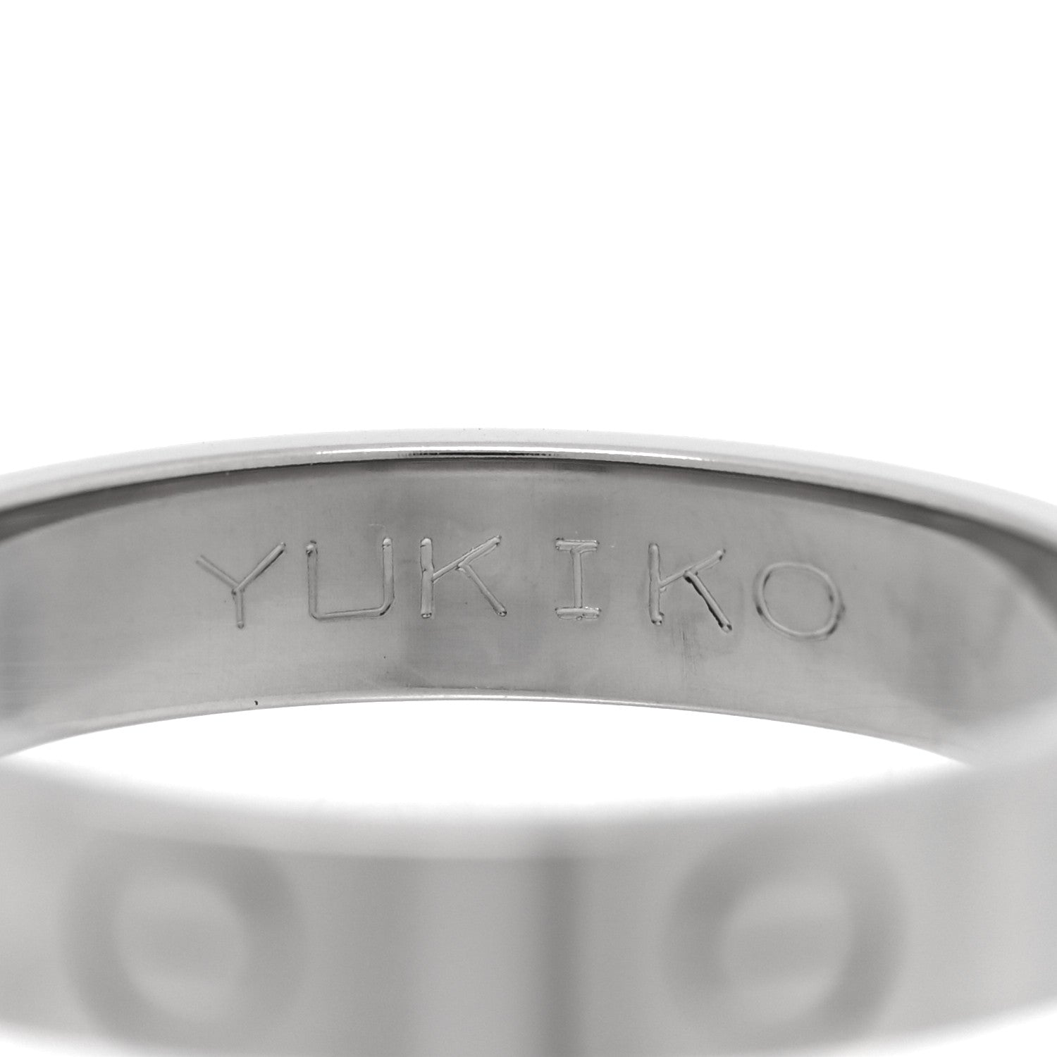 Cartier 18K White Gold 3.5mm LOVE Wedding Band Ring 54 7 6 of 6