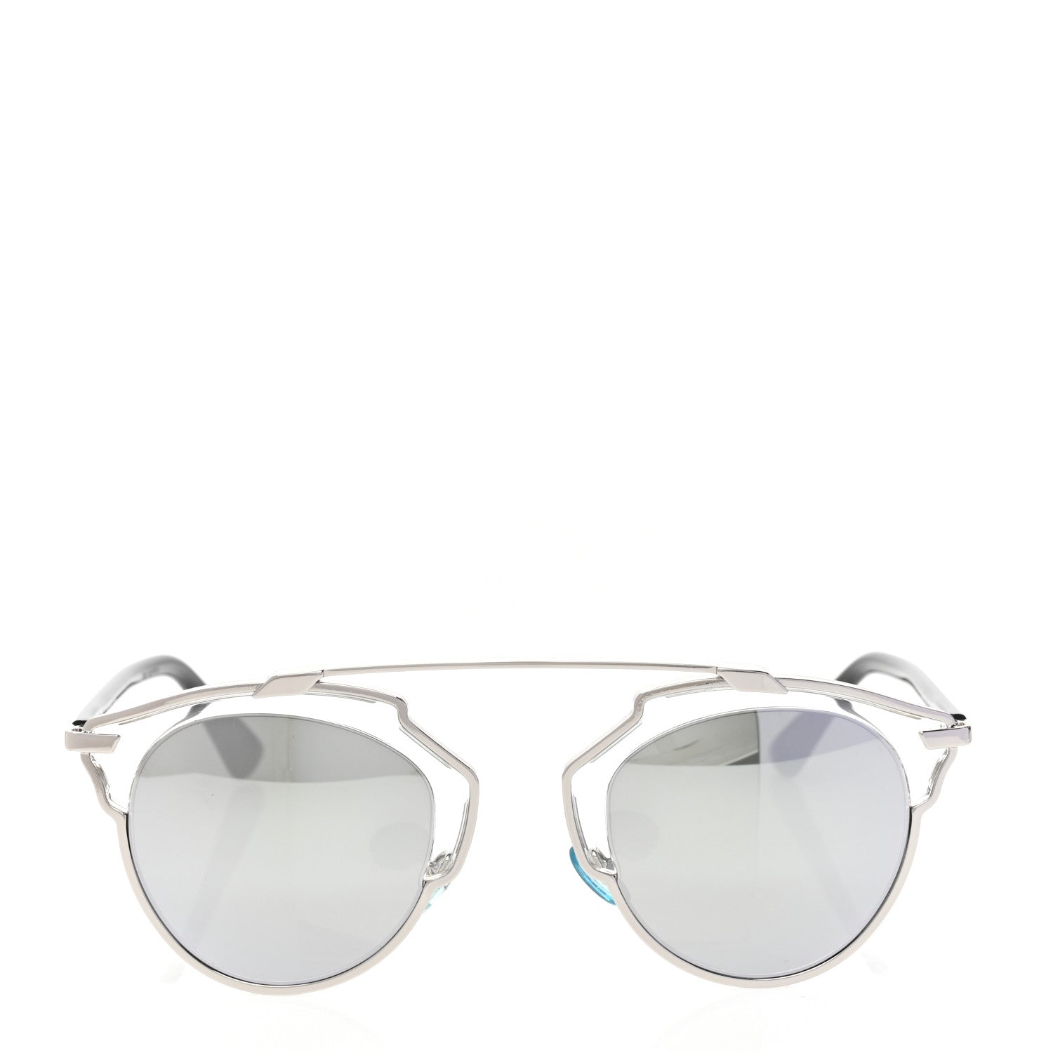 Christian Dior So Real Sunglasses Silver 2 of 8