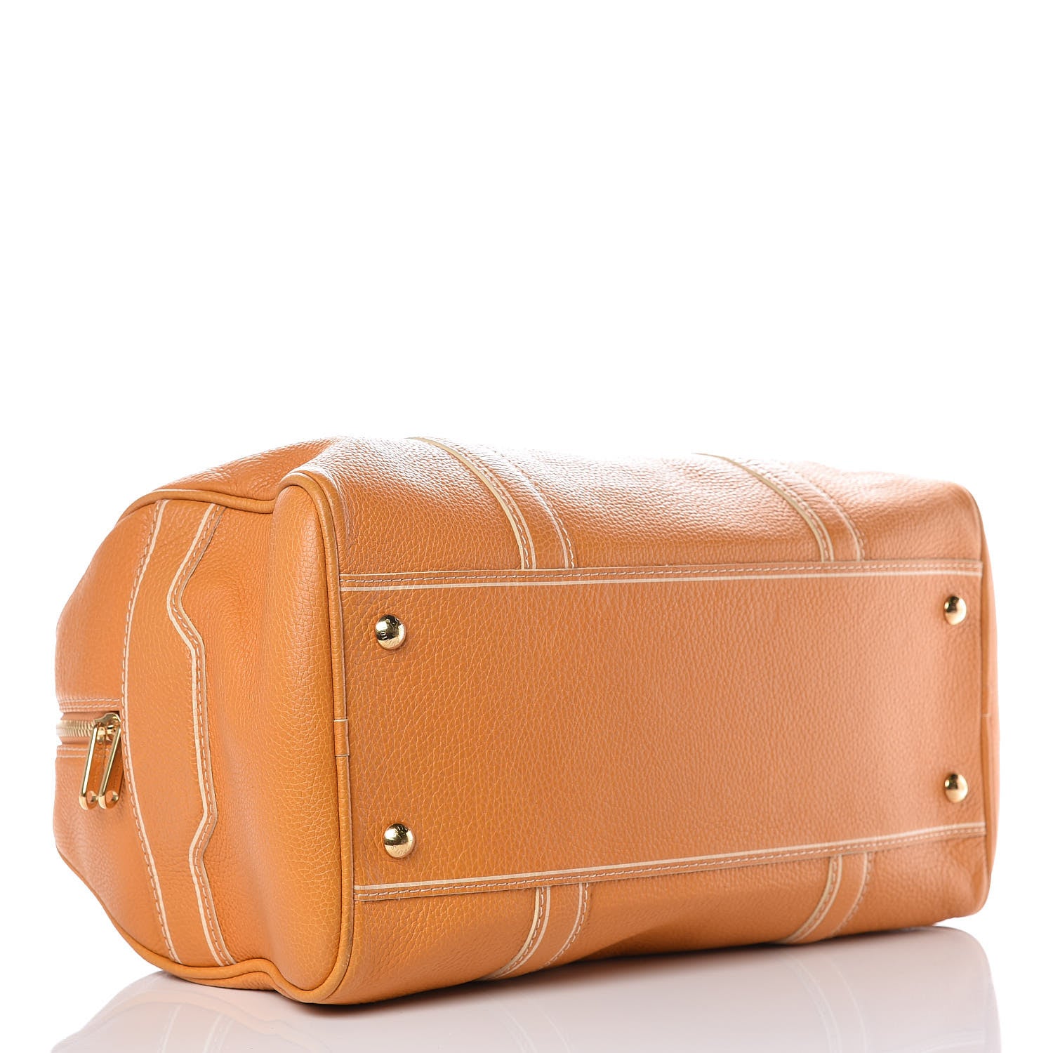 Louis Vuitton Tobago Calfskin Carryall Yellow 4 of 11