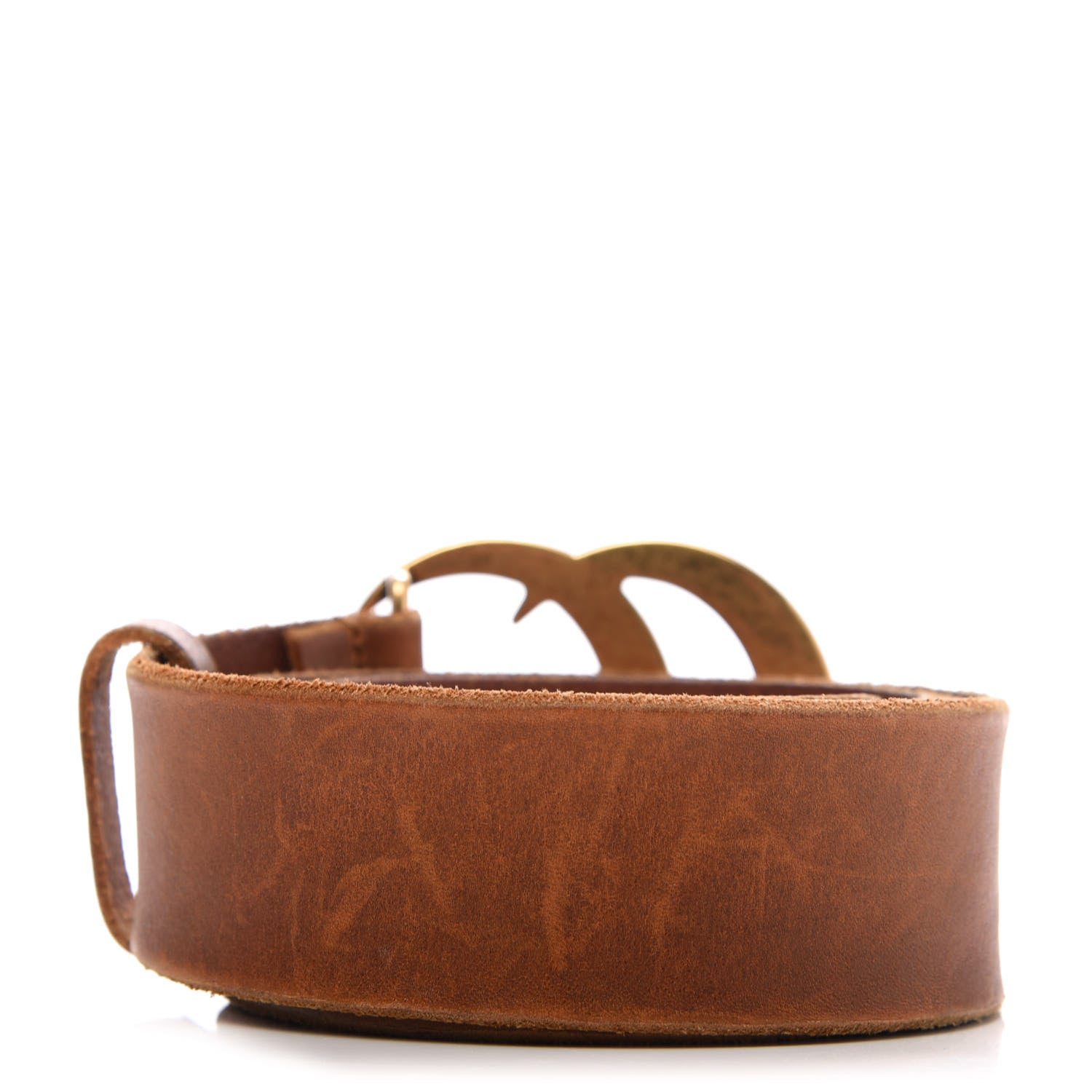 Gucci Faded Calfskin Double G 40mm Belt 90 36 Cuir 2 of 7