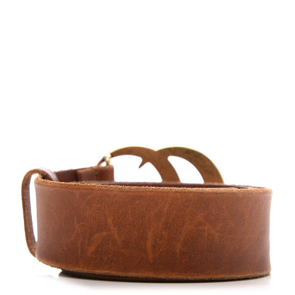 Gucci Faded Calfskin Double G 40mm Belt 90 36 Cuir 2 of 7