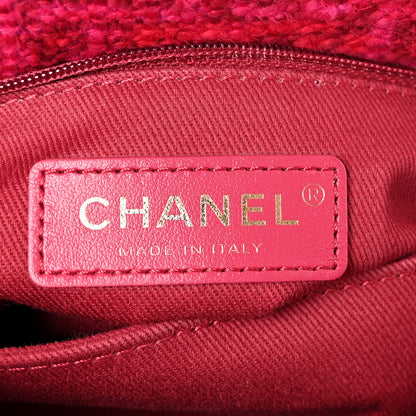 Chanel Tweed Mini Coco Handle Flap Fuchsia 6 of 10