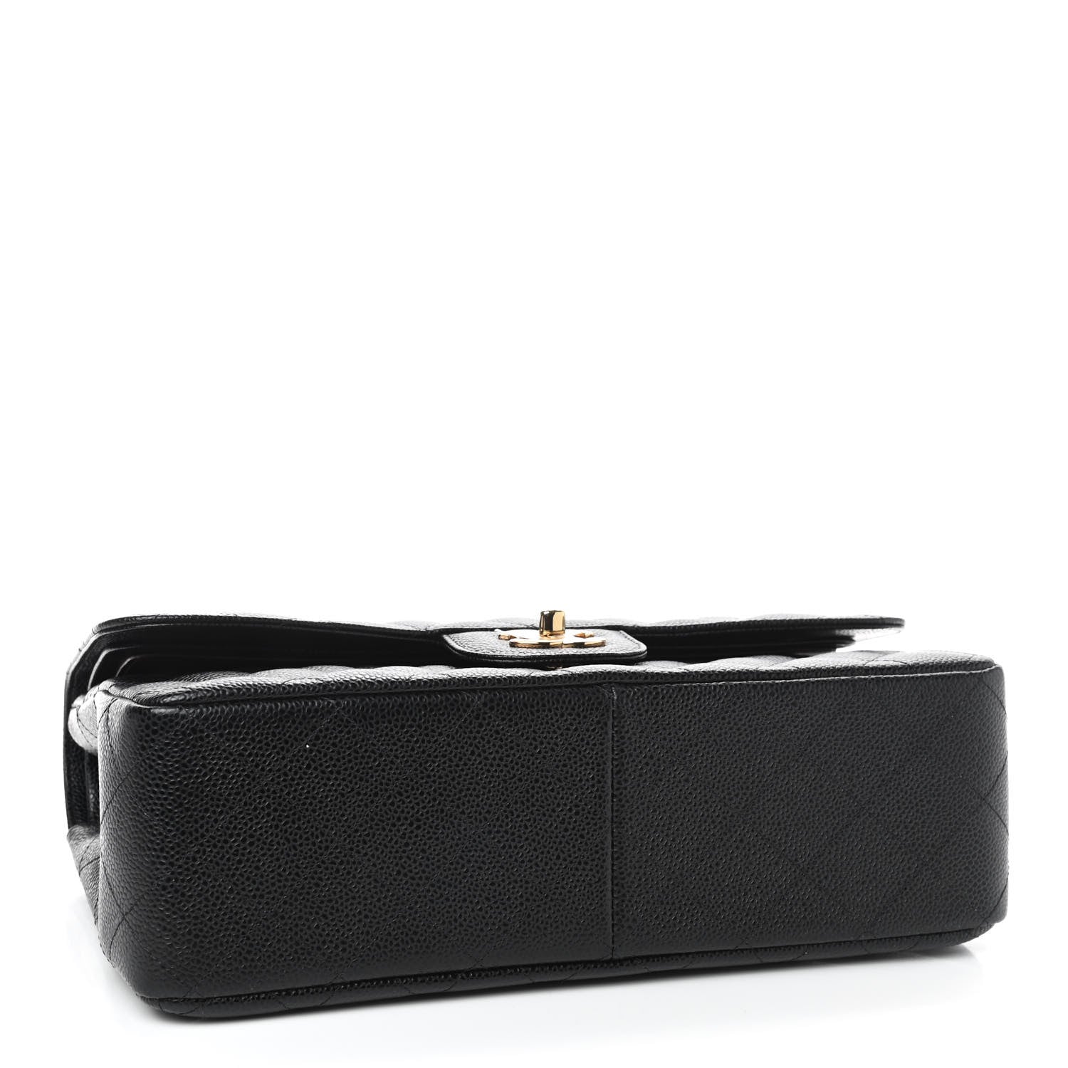 Chanel Caviar Quilted Jumbo Double Flap Black 3 of 9
