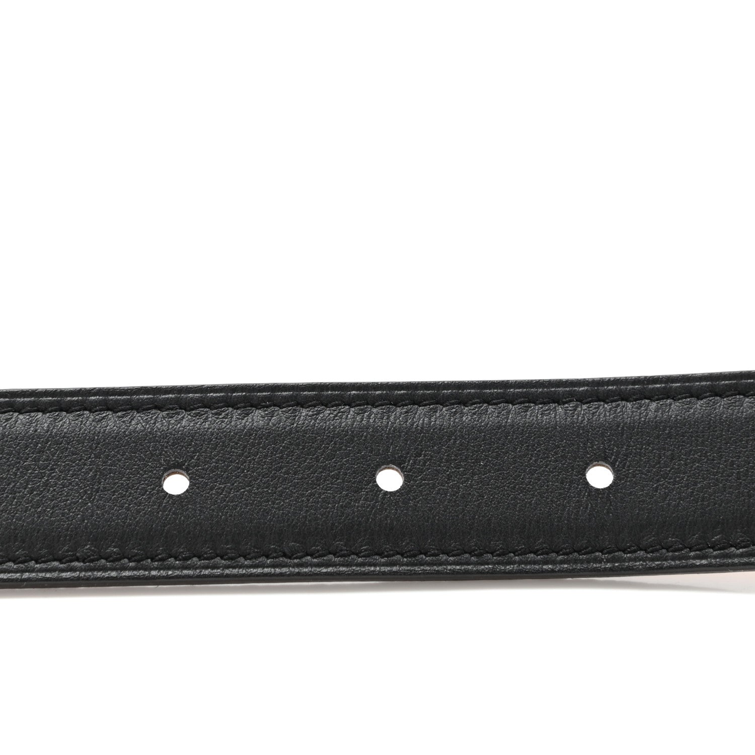 Hermes Swift Epsom 24mm Mini Constance Guilloche H Belt 90 Black Gold 4 of 6