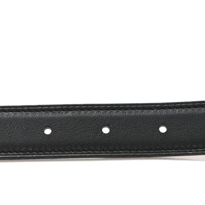 Hermes Swift Epsom 24mm Mini Constance Guilloche H Belt 90 Black Gold 4 of 6