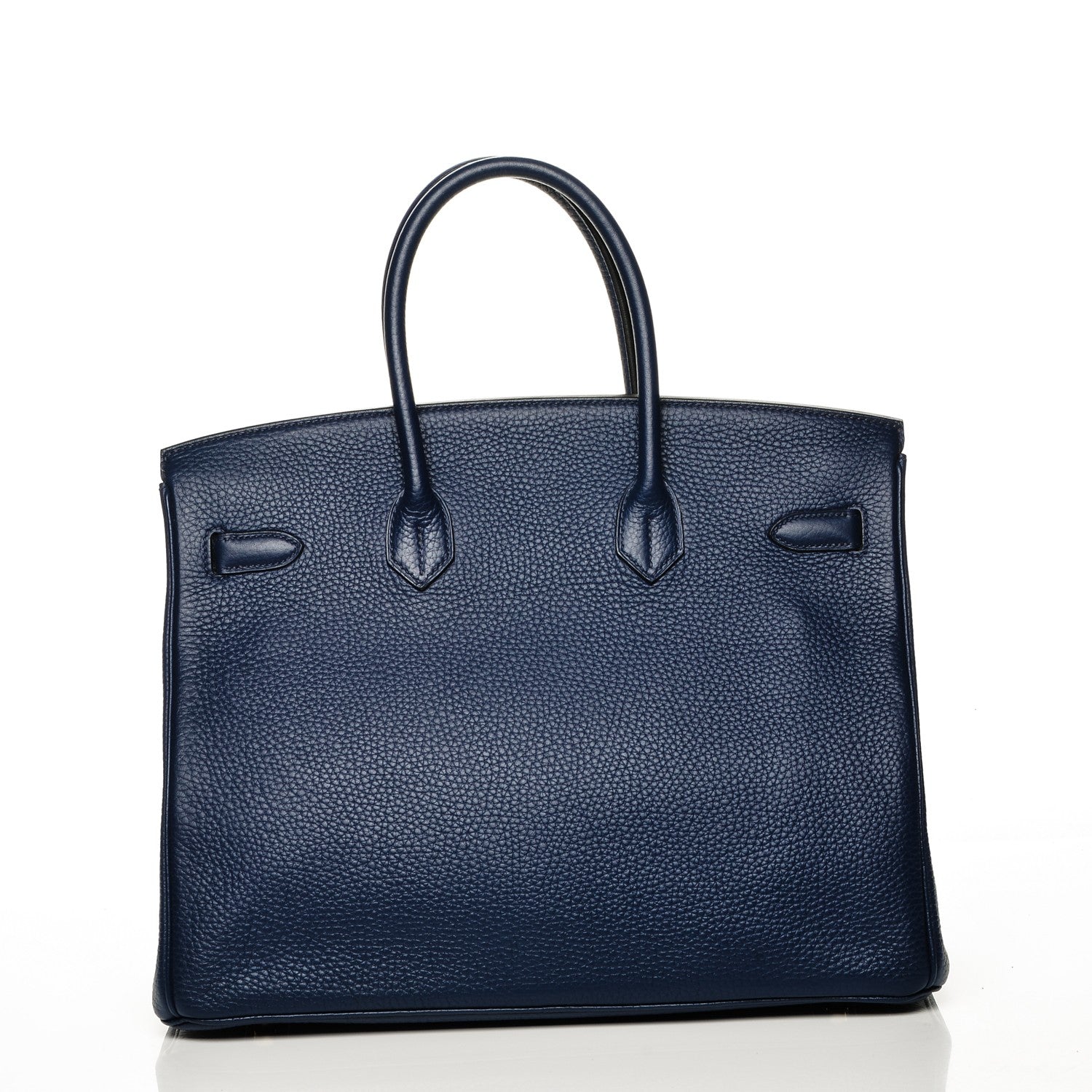 Hermes Taurillon Clemence Birkin 35 Bleu Saphir 4 of 23