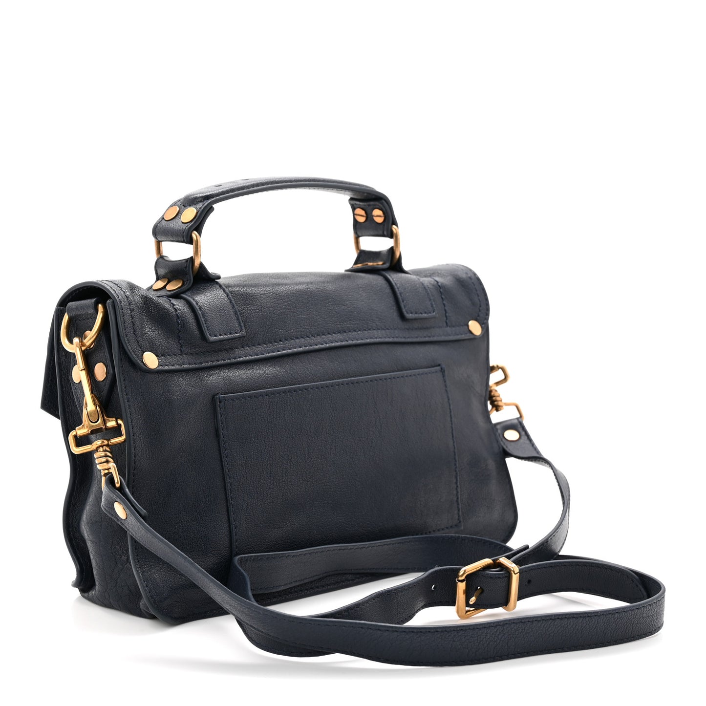 Lambskin Tiny PS1 Satchel Midnight