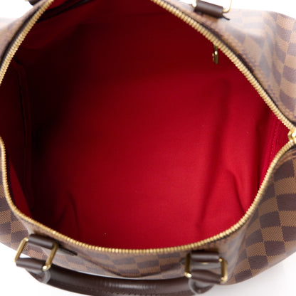 Louis Vuitton Damier Ebene Speedy Bandouliere 35 5 of 12