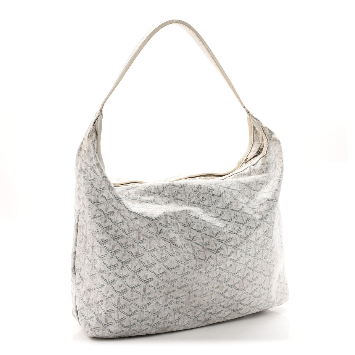 Goyard Goyardine Boheme Hobo White 3 of 12