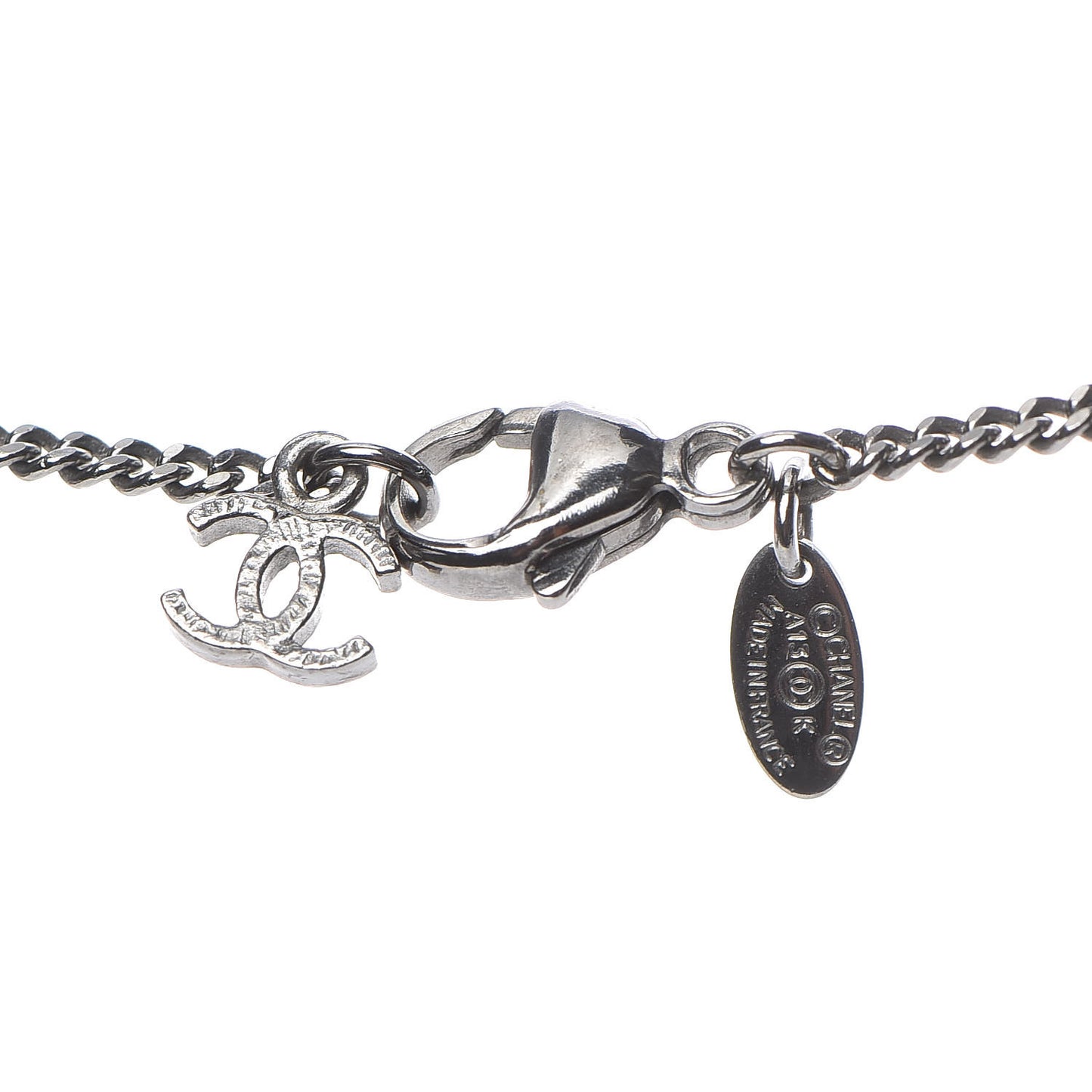 Ruthenium Crystal CC Necklace
