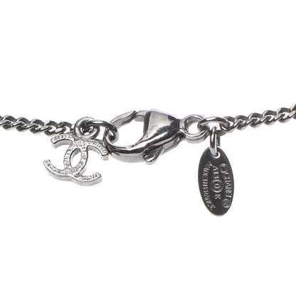 Chanel Ruthenium Crystal CC Necklace 4 of 5