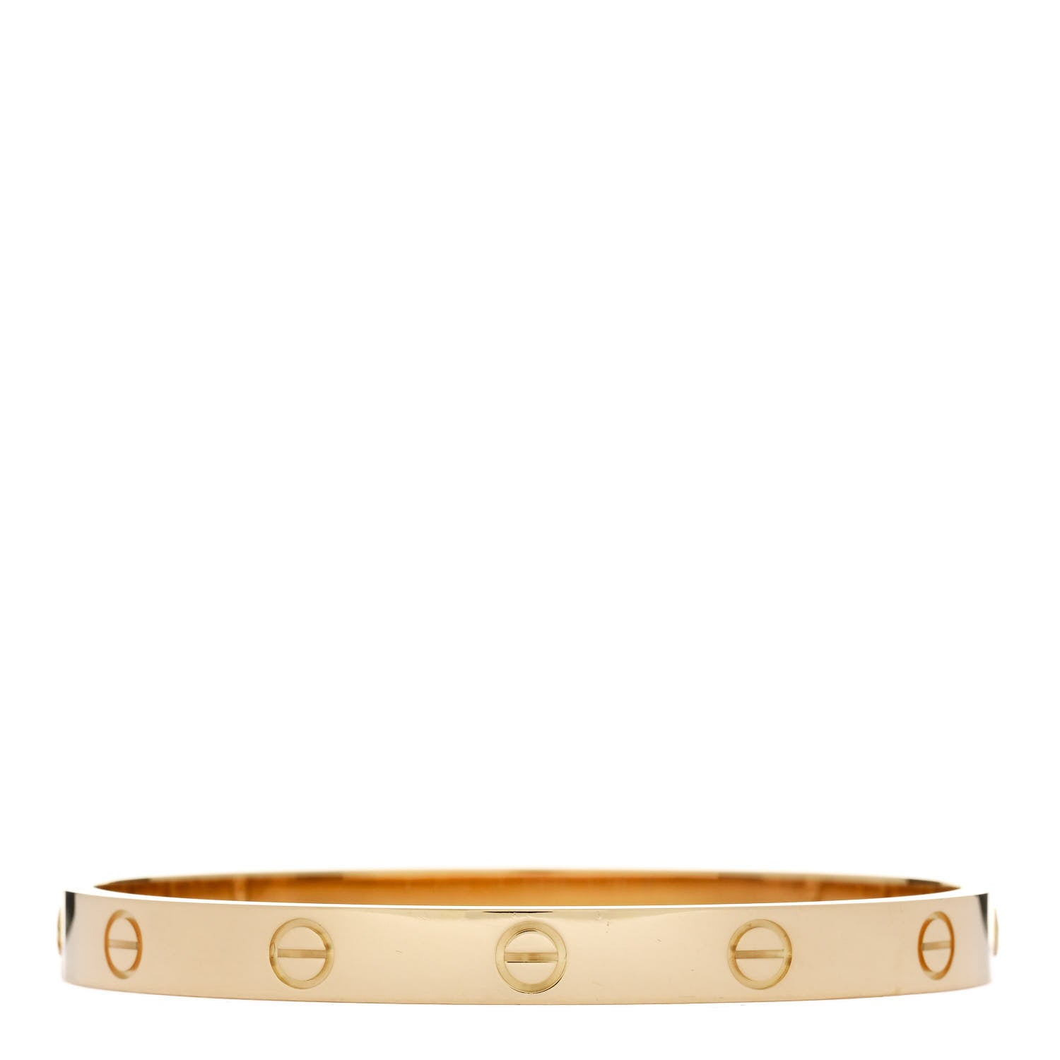Cartier 18K Yellow Gold LOVE Bracelet 17 2 of 9