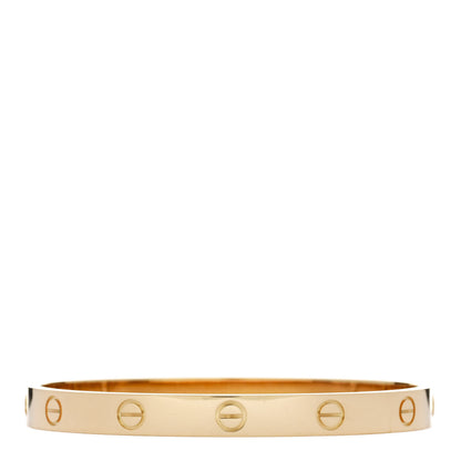 Cartier 18K Yellow Gold LOVE Bracelet 17 2 of 9