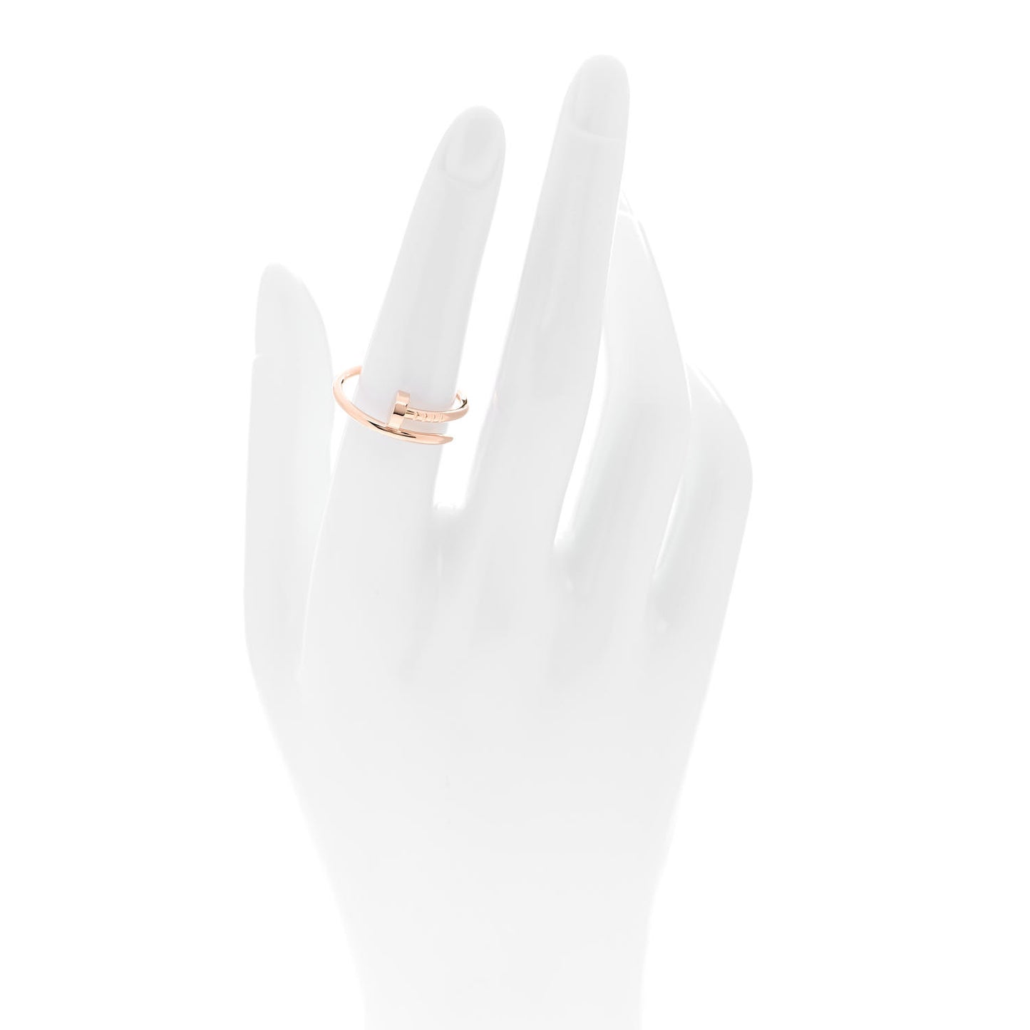 18K Pink Gold Small Juste Un Clou Ring 54 7