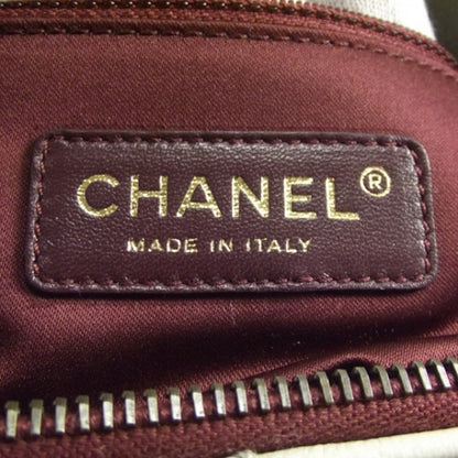 Chanel Lambskin Classic Jumbo Flap Zip Top Tote 2011 Stone 8 of 10