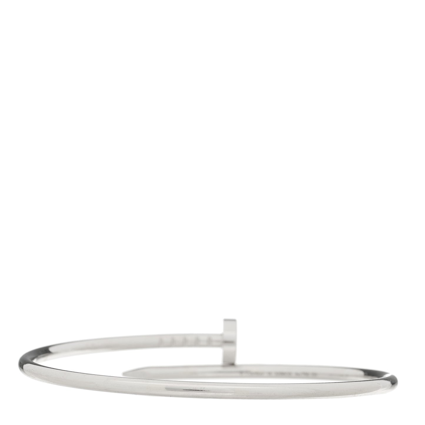 18K White Gold Small Juste Un Clou Bracelet 16