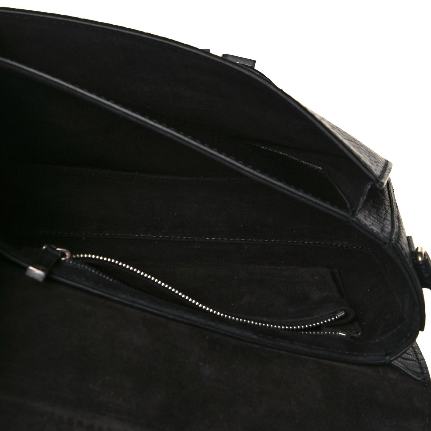 Canyon Grained Lambskin Dio(r)evolution Flap Bag Black